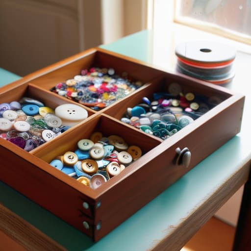 Conquering the Chaos Sorting Sewing Notions and Tiny Essentials