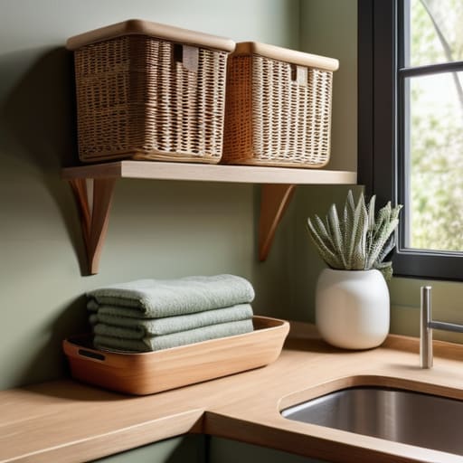 Go Vertical or Go Home laundry shelves.