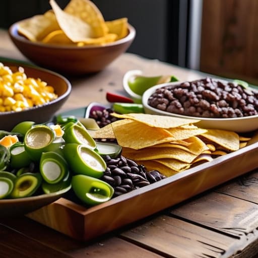 DIY spread featuring The Ultimate Nacho Bar.