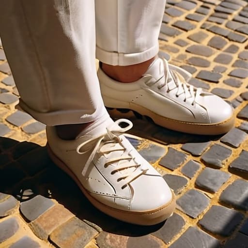 Comfortable walking shoes for sightseeing in cities.