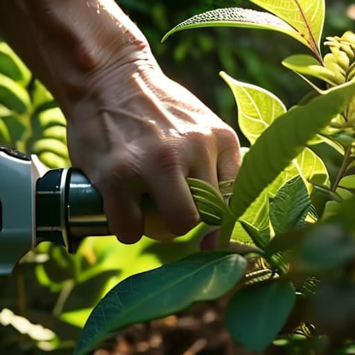 Preventing Plant Disease Through Strategic Pruning.