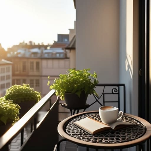 The Magic of Foldable Furniture bistro set.
