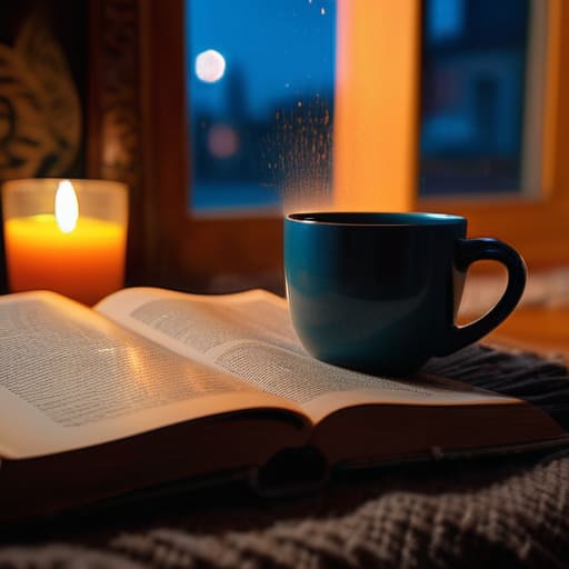 Reading a book, The Final Chapter.