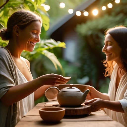 Establishing meaningful friendship rituals together.