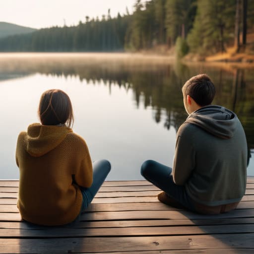 The beauty of low maintenance friendships.