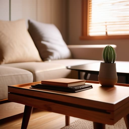 Nighttime organization of a personal living space.