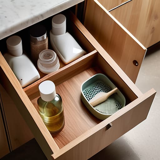 Tips for organizing under the sink.