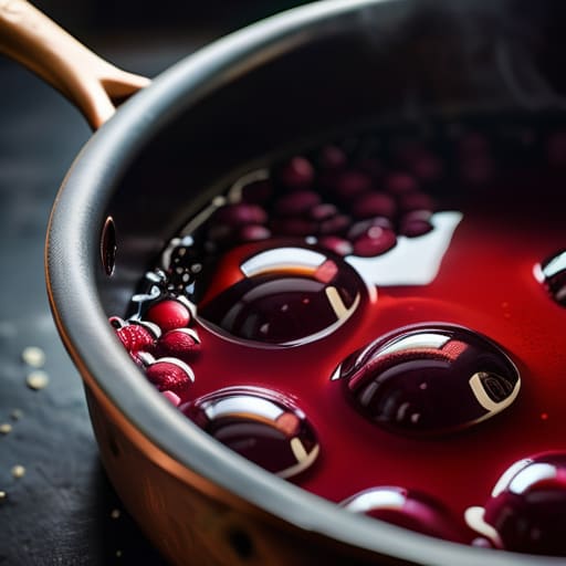 Technique for reducing sauces for intense flavor.