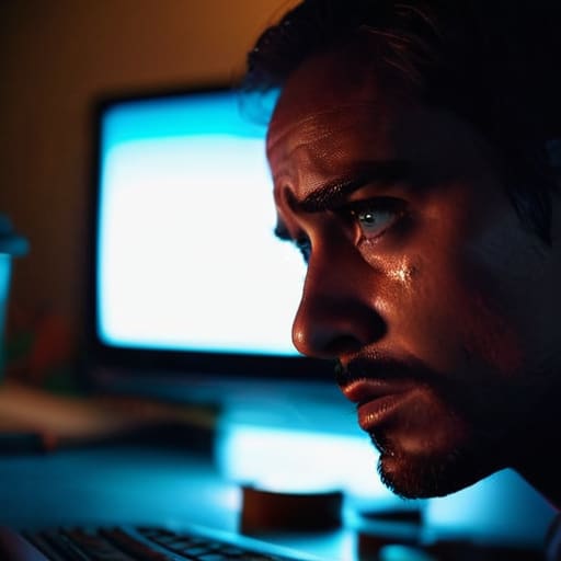 Managing signs of screen fatigue.