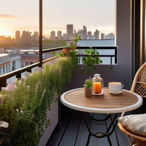 Cozy small balcony ideas for outdoor spaces.