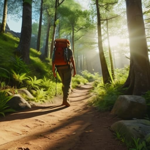 Walking safety tips for exploring new paths.